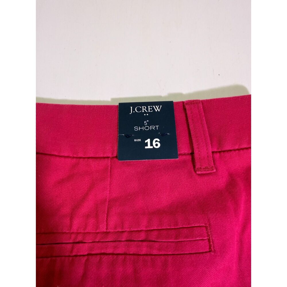 J. Crew 5" classic chino short NWT Size 16 - Picture 9 of 11